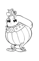 Asterix en obelix kleurplaat 10